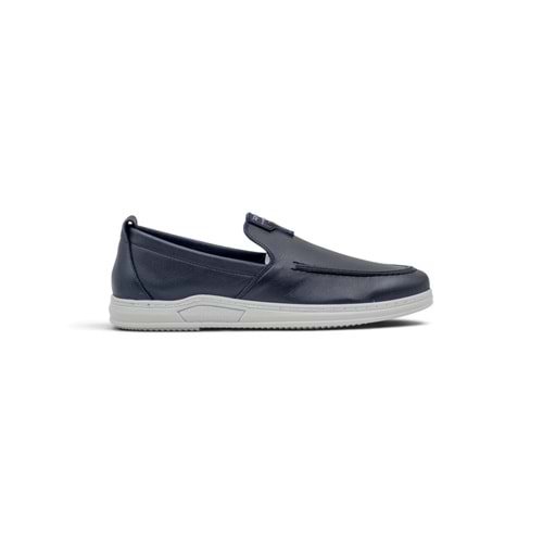 VOYAGER 5606 ERKEK HAKİKİ DERİ CASUAL AYAKKABI - LACİVERT - 43