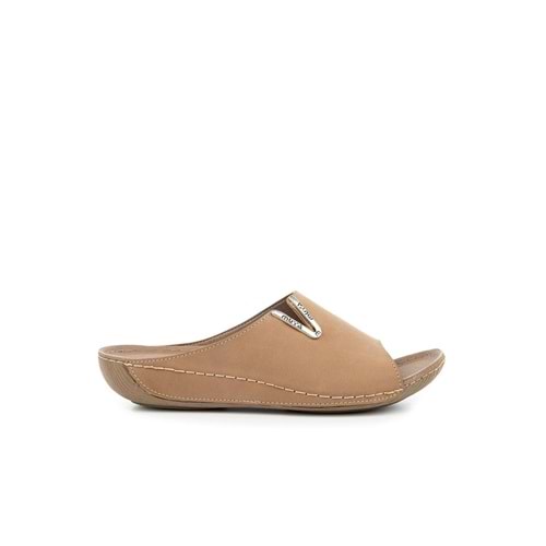 Muya Nest Anatomik Taban Dört Mevsim Kadın Terlik - Bej - 40