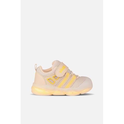 VİCCO ORANTE ERKEK BEBEK İLK ADIM SPOR AYAKKABI - BEJ - 19