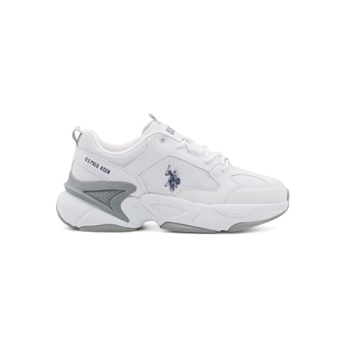 U.S. POLO ASSN. MAYBE WMN 5FX KADIN SNEAKER - BEYAZ - 38