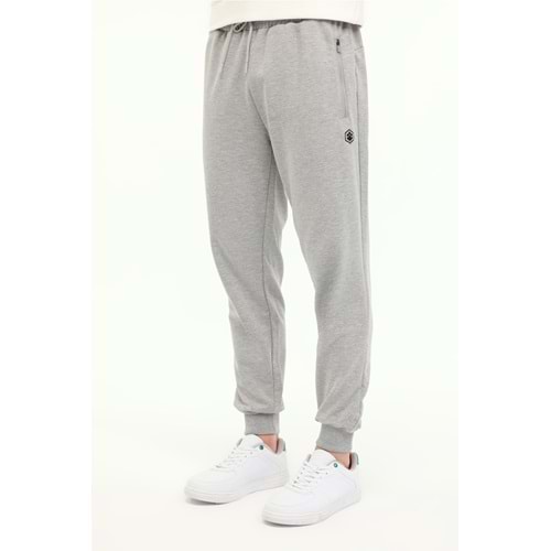 LUMBERJACK MB CT107 JOGGER 5FX ERKEK EŞOFMAN ALTI - GRİ MELANJ - L