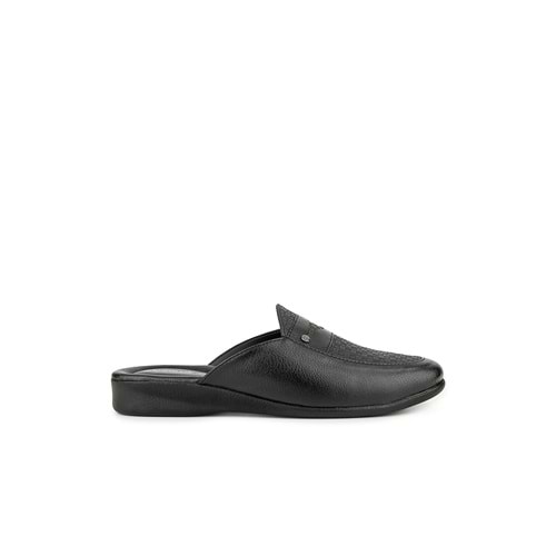 Muya Lengva Anatomik Taban Erkek Ev Terliği - Siyah - 41