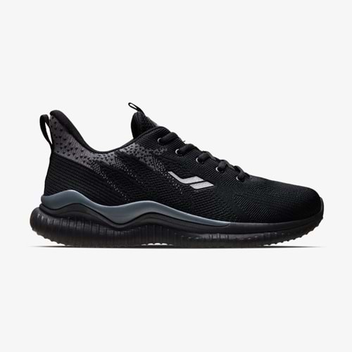 LESCON ETNA 4 FLEX UNİSEX SPOR AYAKKABI - SİYAH - 36