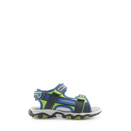 LUMBERJACK LOTEN 5FX 5FX ERKEK ÇOCUK SANDALET - MAVİ - 35
