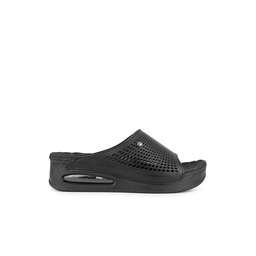 Muya Rive Anatomik Air Max Tabanlı Topuk Dikeni Kadın Terlik - Siyah - 36