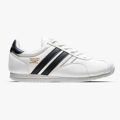 LESCON NOVA ERKEK SNEAKERS SPOR AYAKKABI - BEYAZ - 43