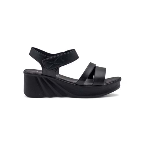 VOGA 2100-54 KADIN SANDALET - SİYAH - 40