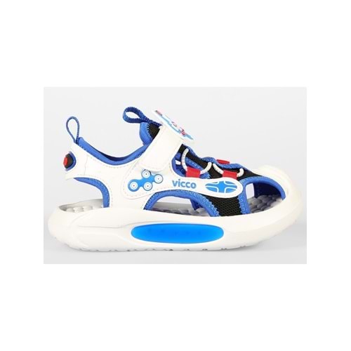 VİCCO ROCKET IŞIKLI ERKEK ÇOCUK SANDALET - SAKS - 30