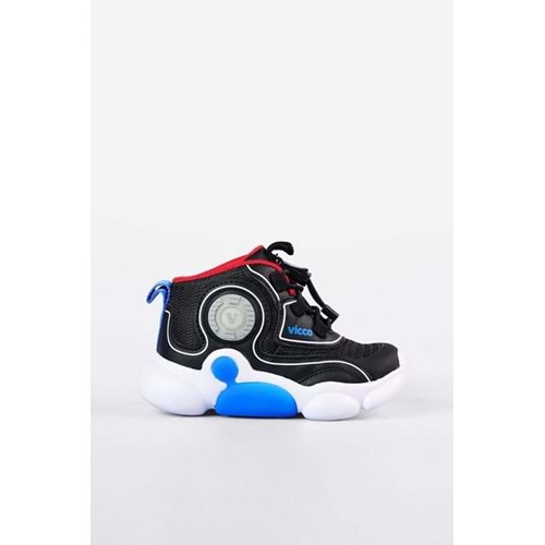 VİCCO VENTO ERKEK BEBEK IŞIKLI BOT - SİYAH - 22