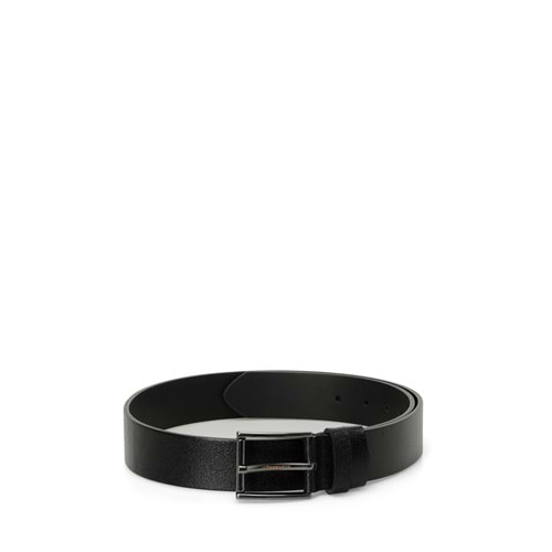 LUMBERJACK GM ALEX HAKİKİ DERİ 5PR ERKEK KEMER - SİYAH - 100 CM