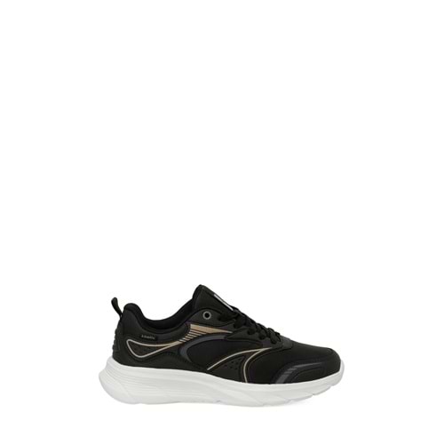 KİNETİX QUICK RUN PU W 5PR KADIN KOŞU AYAKKABISI - SİYAH - 40
