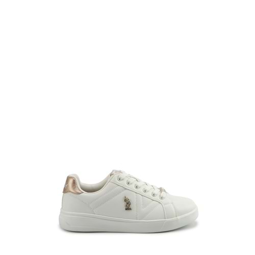 U.S. POLO ASSN. EXXY 5PR KADIN SNEAKER - BEYAZ - 40