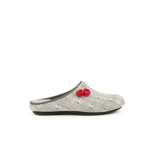 Muya Melody Anatomik Taban Kadın Ev Terliği - Gri - 37