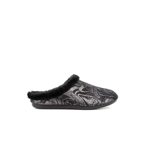 Muya Jariri Anatomik Taban Kadın Ev Terliği - Siyah - 40