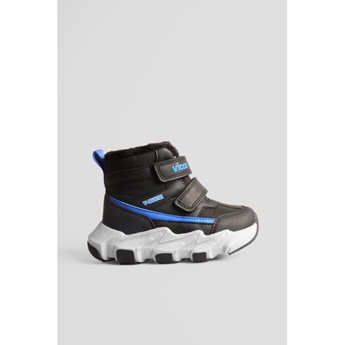 VİCCO FON ERKEK ÇOCUK KÜRKLÜ BOT - SAKS-MAVİ - 31