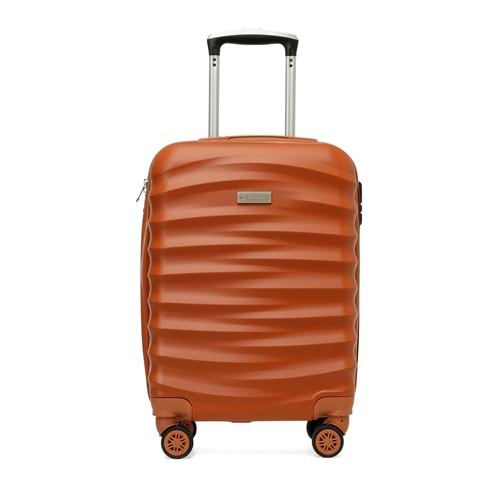 LUMBERJACK NEWYORK-K ABS 5PR KABİN BOY VALİZ - KİREMİT - STD