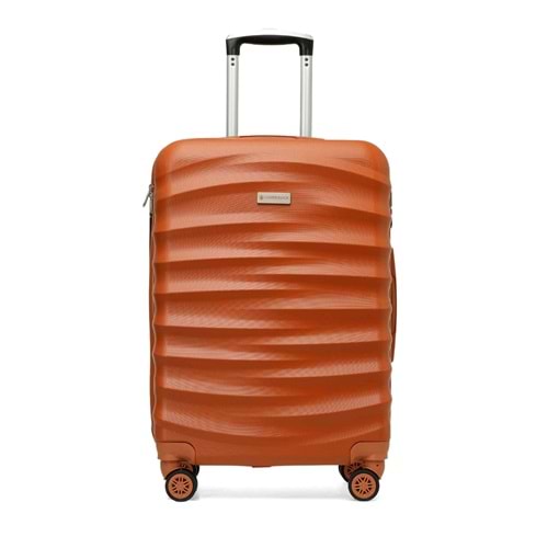 LUMBERJACK NEWYORK-B ABS 5PR BÜYÜK BOY VALİZ - KİREMİT - STD