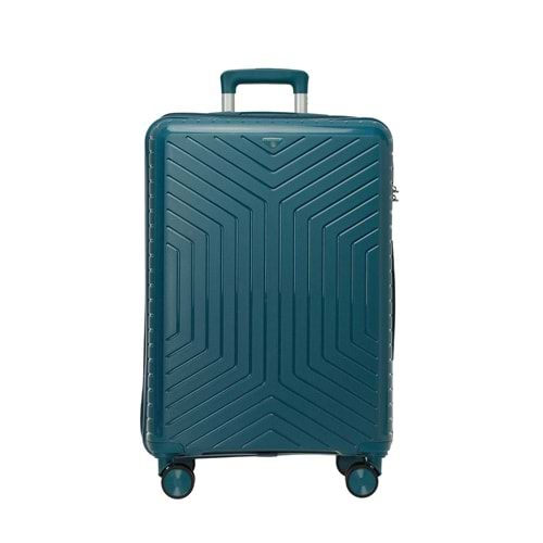 LUMBERJACK PARIS-O PP 5PR ORTA BOY VALİZ - PETROL - STD