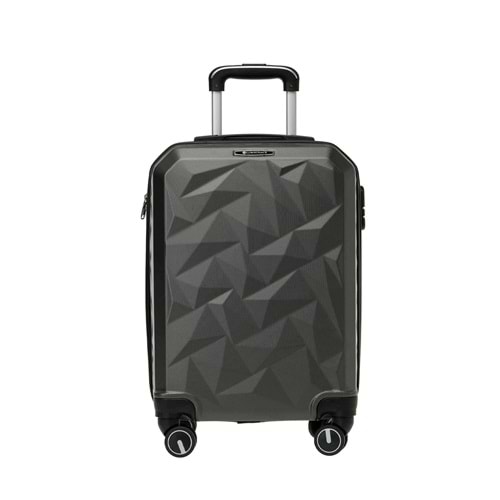 LUMBERJACK HEXAGON-O ABS 5PR ORTA BOY VALİZ - ANTRASİT - STD