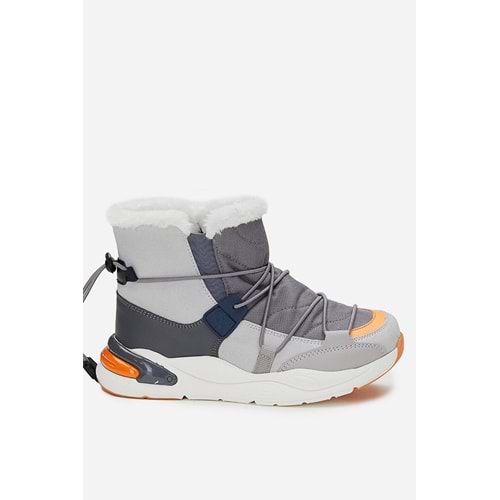 VİCCO PABLO KÜRKLÜ ERKEK ÇOCUK BOT - GRİ - 30