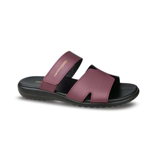 Ceyonomi Palermo-10 Kadın Terlik - Bordo - 36