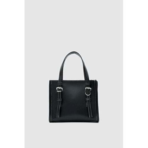 1060 Kadın Çapraz El ve Omuz Çantası - SİYAH