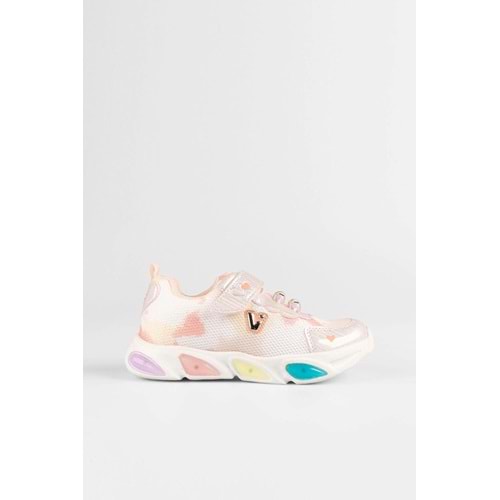 VİCCO GELATO IŞIKLI KIZ ÇOCUK SPOR AYAKKABI - PUDRA - 30