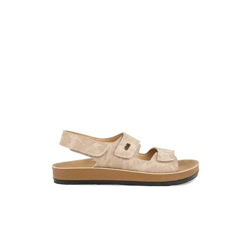 Muya Lava Anatomik Taban Unisex Sandalet - Krem - 40