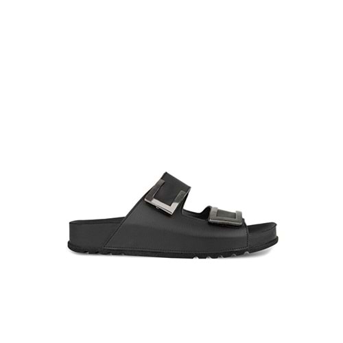 Muya Aspendos Anatomik Taban Kadın Terlik - Siyah - 40