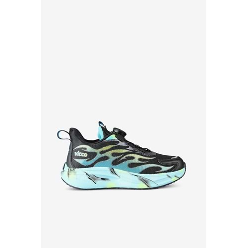 VİCCO EKKO ERKEK ÇOCUK SPOR AYAKKABI - SİYAH - 31