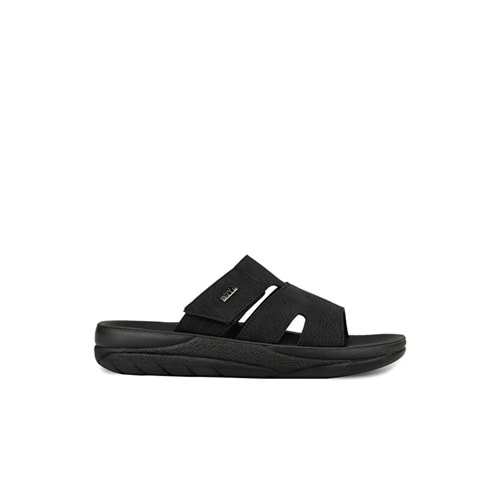 Muya Kalgaw Anatomik Taban Dört Mevsim Erkek Terlik - Siyah - 40