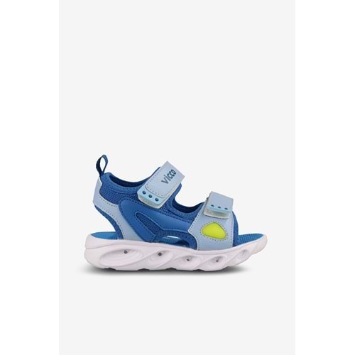 VİCCO ROY IŞIKLI ERKEK ÇOCUK SANDALET - SAKS - 31