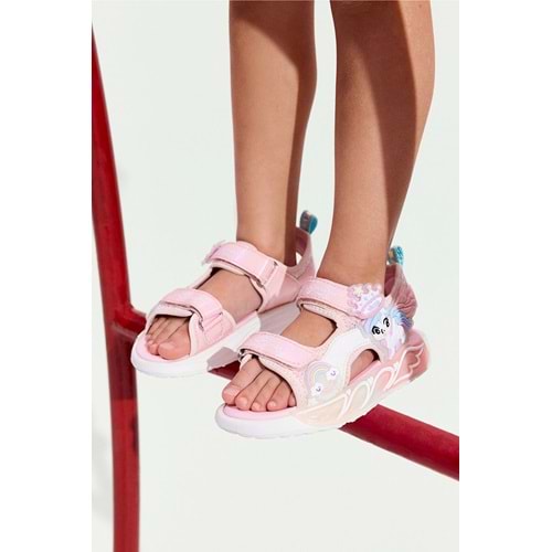 VİCCO ALRA KIZ ÇOCUK SANDALET - PUDRA - 30