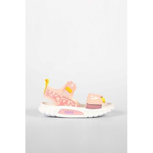 VİCCO DEKAN KIZ ÇOCUK SANDALET - PUDRA - 30