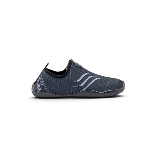 FİFTEEN Z3419 SPIDER UNİSEX AQUA DENİZ HAVUZ PLAJ AYAKKABISI - SİYAH-GRİ - 38