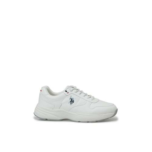 U.S. POLO ASSN. GULLIVER 6PR ERKEK SPOR AYAKKABI - BEYAZ - 40