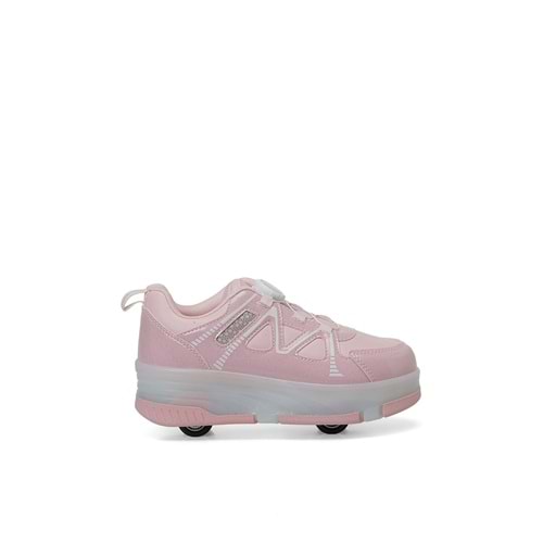 KİNETİX LAVINA F 6PR UNİSEX ÇOCUK IŞIKLI PATENLİ SNEAKER - PEMBE - 32