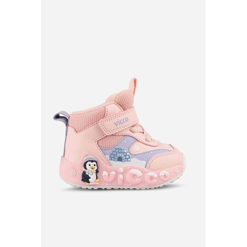 VİCCO SMASH KIZ BEBEK OUTDOOR BOT - PUDRA - 22