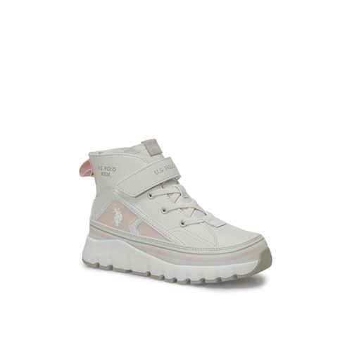 U.S. POLO ASSN. KELTES JR 6PR KIZ ÇOCUK SNEAKER BOT - BEJ - 31