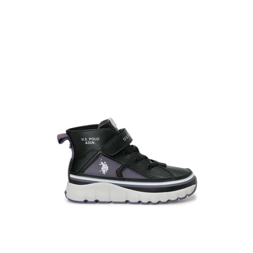 U.S. POLO ASSN. KELTES JR 6PR KIZ ÇOCUK SNEAKER BOT - SİYAH - 31