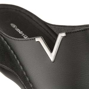 Muya Perla Anatomik Taban Dört Mevsim Kadın Terlik - Siyah - 40