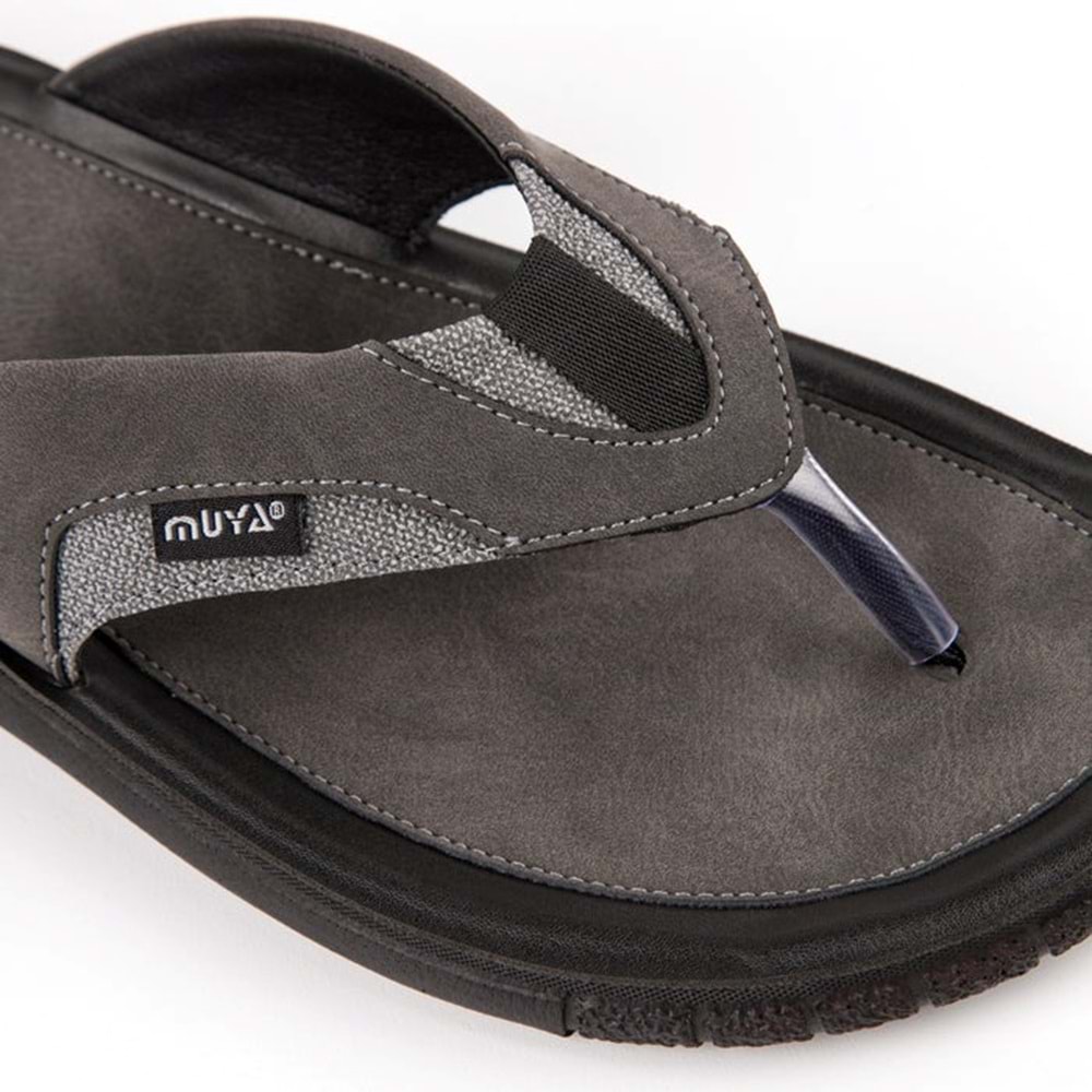 Muya Astra Anatomik Taban Islak Zemin Erkek Terlik - Füme - 44