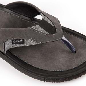 Muya Astra Anatomik Taban Islak Zemin Erkek Terlik - Füme - 44