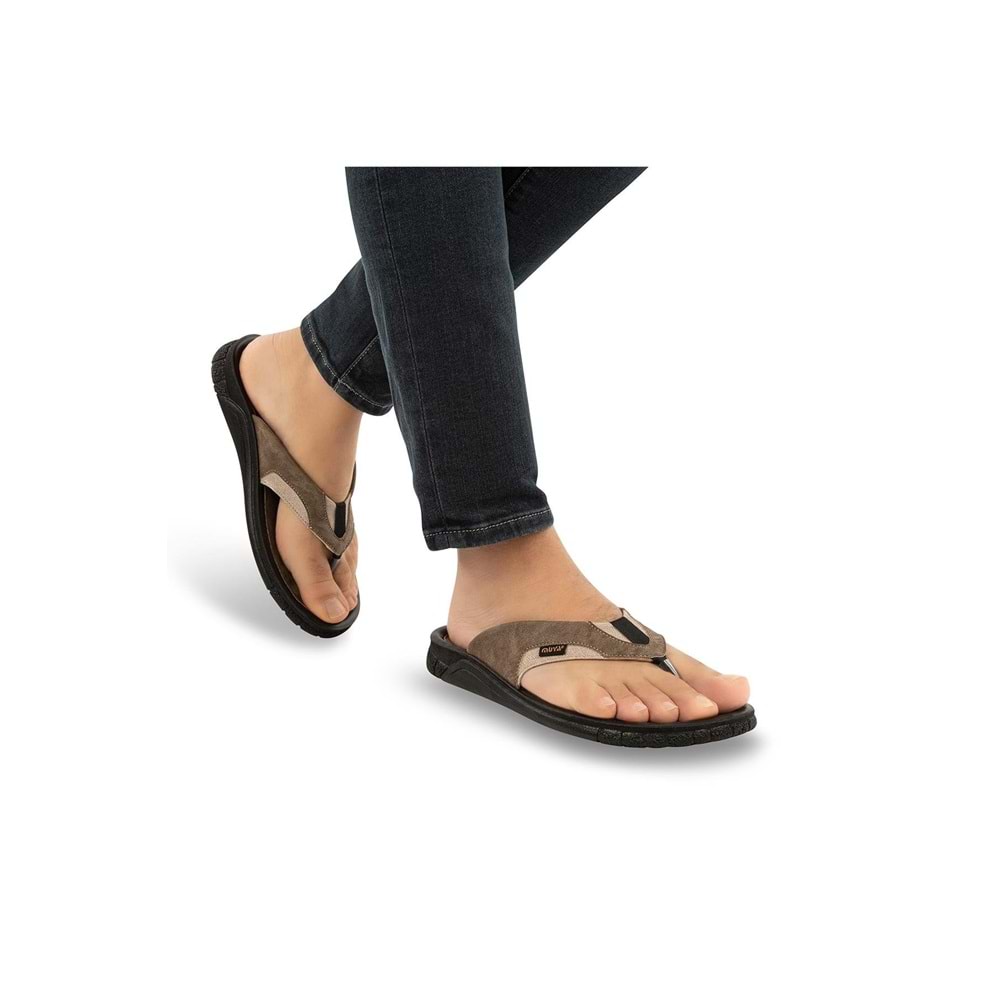 Muya Astra Anatomik Taban Islak Zemin Erkek Terlik - Vizon - 40