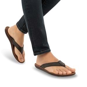 Muya Cliff Anatomik Taban Islak Zemin Erkek Terlik - Kahverengi - 40