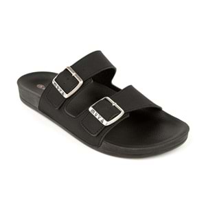 Muya Nova Anatomik Taban Dört Mevsim Erkek Terlik - Siyah - 40