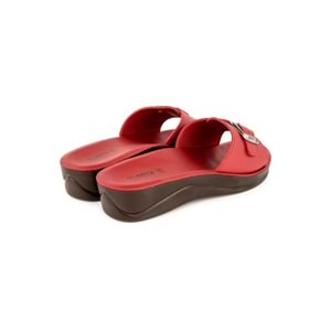 Muya Golden Anatomik Taban Dört Mevsim Kadın Terlik - Bordo - 40