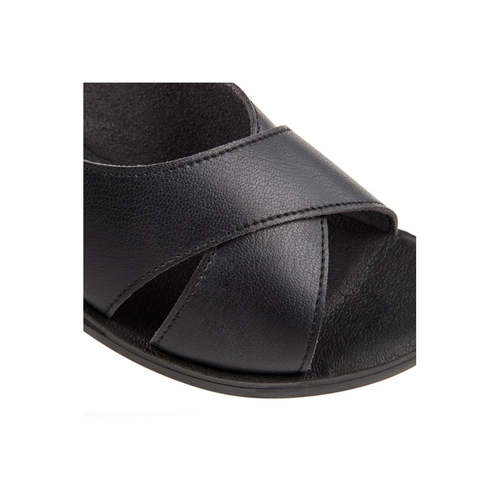 Muya Vienza Anatomik Taban Kadın Sandalet - Siyah - 38