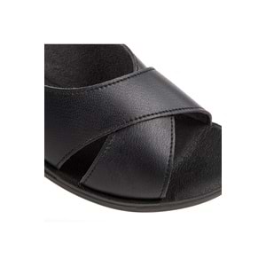 Muya Vienza Anatomik Taban Kadın Sandalet - Siyah - 38