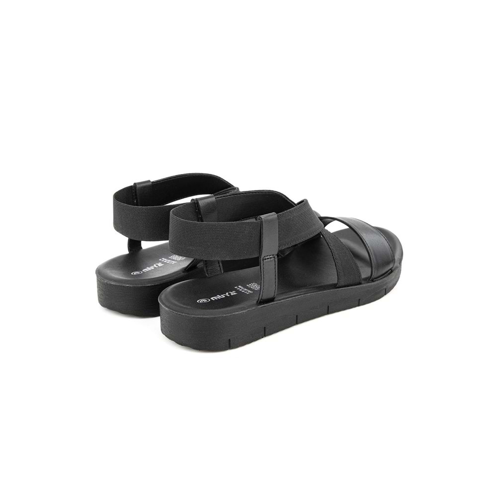Muya Eclypse Anatomik Taban Kadın Sandalet - Siyah - 40